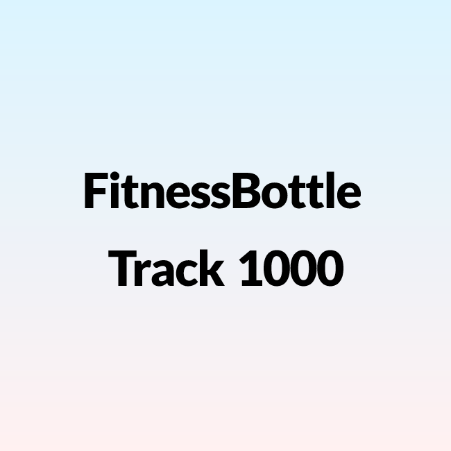 FitnessBottle Track 1000