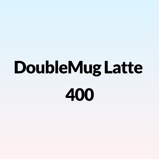 DoubleMug Latte 400