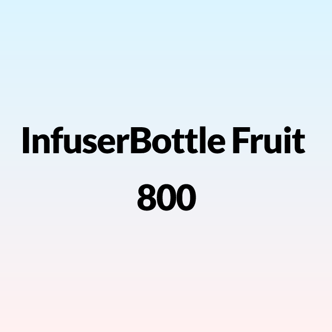 InfuserBottle Fruit 800
