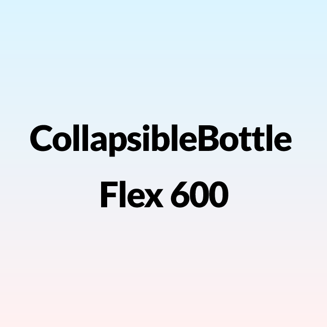 CollapsibleBottle Flex 600