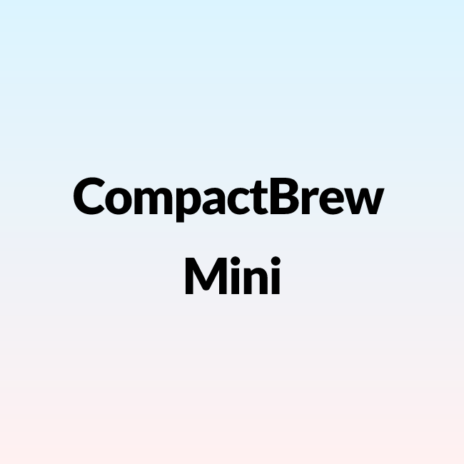 CompactBrew Mini