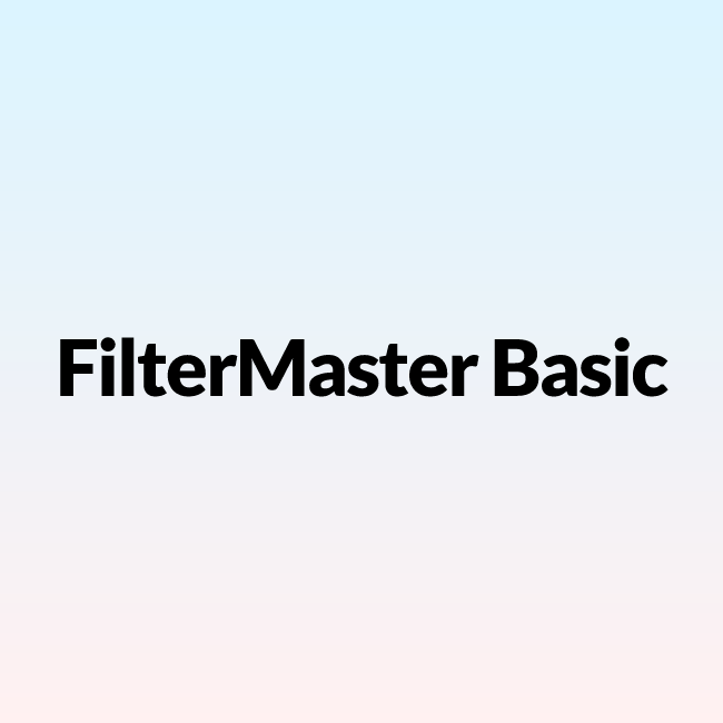 FilterMaster Basic