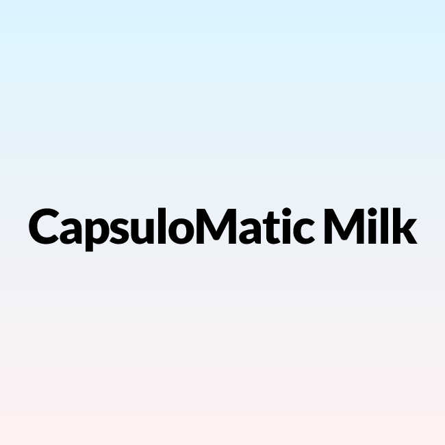 CapsuloMatic Milk
