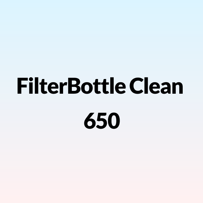 FilterBottle Clean 650