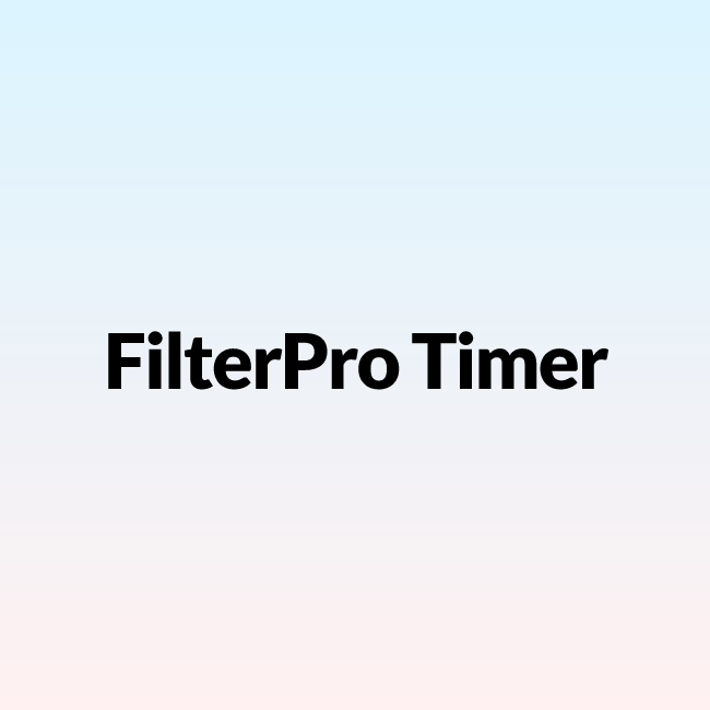 FilterPro Timer