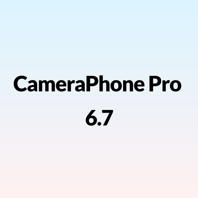 CameraPhone Pro 6.7