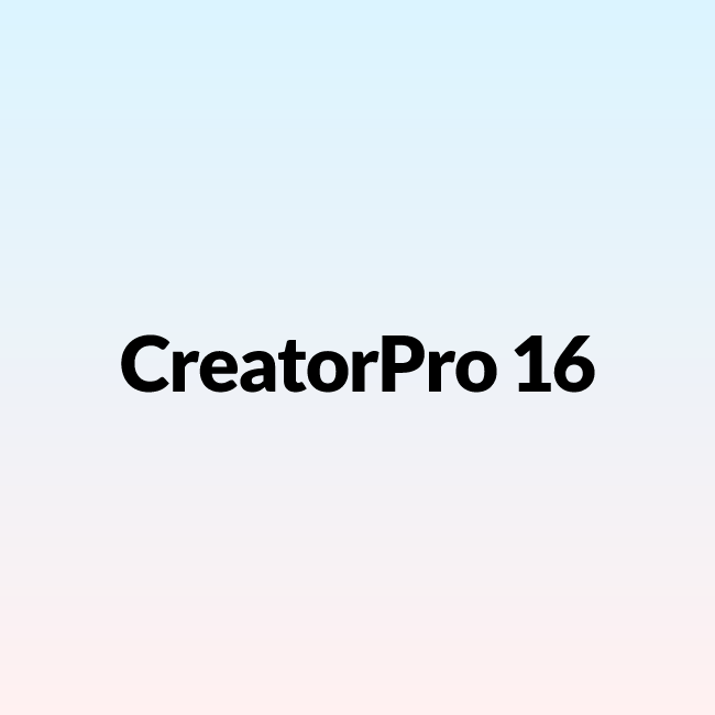 CreatorPro 16