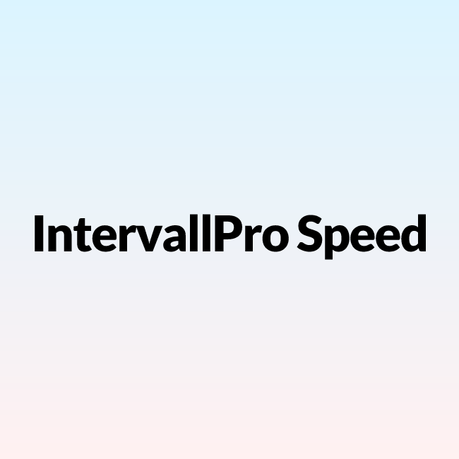 IntervallPro Speed